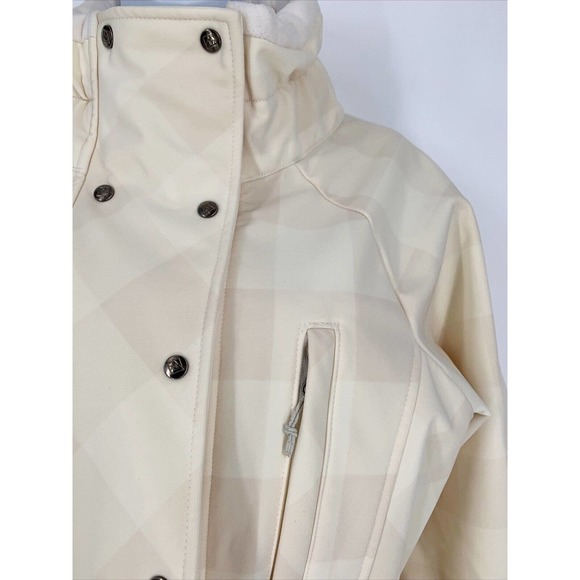 Avalanche Sz M Weather shield Water Resistant Fleece Lined‎ Beige Plaid Jacket - Picture 2 of 8
